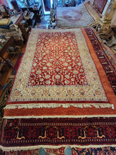 Load image into Gallery viewer, Hand Knotted Indian Kashan Rug (6'1" x 9')