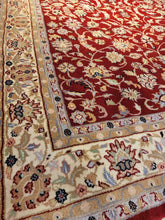 Load image into Gallery viewer, Hand Knotted Indian Kashan Rug (6'1" x 9')