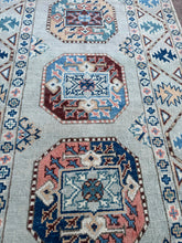 Load image into Gallery viewer, Hand Knotted Afghani Kazak Runner (2'8" x 6'6")