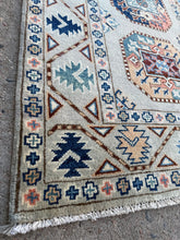 Load image into Gallery viewer, Hand Knotted Afghani Kazak Runner (2'8" x 6'6")
