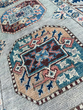 Load image into Gallery viewer, Hand Knotted Afghani Kazak Runner (2'8" x 6'6")