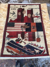 Load image into Gallery viewer, Hand Knotted Afghani War Rug (31" x 49")