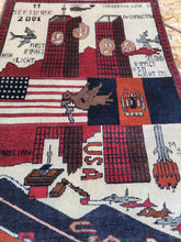 Load image into Gallery viewer, Hand Knotted Afghani War Rug (31" x 49")