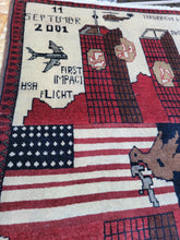 Load image into Gallery viewer, Hand Knotted Afghani War Rug (31" x 49")