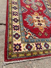 Load image into Gallery viewer, Hand Knotted Afghani Kazak Runner (2'1" x 5'10")