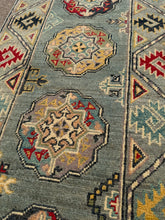 Load image into Gallery viewer, Hand Knotted Afghani Kazak Runner (2' x 6')