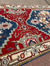 Load image into Gallery viewer, Hand Knotted Afghani Kazak Runner (2' x 6')