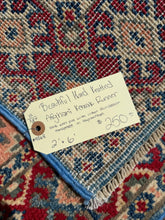 Load image into Gallery viewer, Hand Knotted Afghani Kazak Runner (2' x 6')
