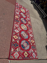 Load image into Gallery viewer, Hand Knotted Afghani Kazak Runner (2' x 5'7")