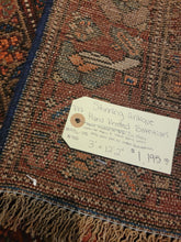 Load image into Gallery viewer, Antique Hand Knotted Persian Bakhtiari Runner (3' x 12'2")