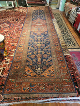 Load image into Gallery viewer, Antique Hand Knotted Persian Bakhtiari Runner (3' x 12'2")
