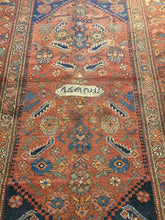 Load image into Gallery viewer, Antique Hand Knotted Persian Bakhtiari Runner (3' x 12'2")
