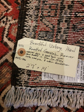 Load image into Gallery viewer, Vintage Hand Knotted Persian Garajeh Runner (2'7" x 14')