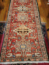 Load image into Gallery viewer, Vintage Hand Knotted Persian Garajeh Runner (2'7" x 14')
