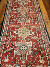 Load image into Gallery viewer, Vintage Hand Knotted Persian Garajeh Runner (2'7" x 14')