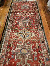 Load image into Gallery viewer, Vintage Hand Knotted Persian Garajeh Runner (2'7" x 14')