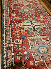 Load image into Gallery viewer, Vintage Hand Knotted Persian Garajeh Runner (2'7" x 14')