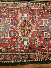 Load image into Gallery viewer, Vintage Hand Knotted Persian Garajeh Runner (2'7" x 14')