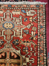 Load image into Gallery viewer, Vintage Hand Knotted Persian Garajeh Runner (2'7" x 14')