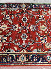 Load image into Gallery viewer, Hand Knotted Indian Runner (2'6" x 6')