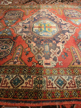 Load image into Gallery viewer, Vintage Hand Knotted Persian Meshkin Runner (4'4" x 9'9")