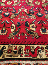 Load image into Gallery viewer, Vintage Hand Knotted Persian Shiraz Runner (5' x 9'6")