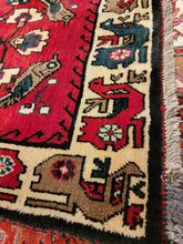 Load image into Gallery viewer, Vintage Hand Knotted Persian Shiraz Runner (5' x 9'6")