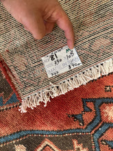 Load image into Gallery viewer, Vintage Hand Knotted Persian Mazlaghan Runner (3'6" x 10'10")