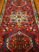 Load image into Gallery viewer, Vintage Hand Knotted Persian Garajeh Runner (1'10" x 5'6")