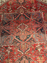 Load image into Gallery viewer, Vintage Hand Knotted Persian Heriz (10' x 13'3")