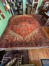 Load image into Gallery viewer, Vintage Hand Knotted Persian Heriz (10' x 13'3")