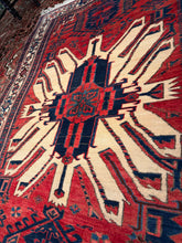 Load image into Gallery viewer, Hand Knotted Vintage Persian Gharajeh (4’11” x 7’2”)