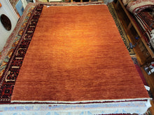 Load image into Gallery viewer, Hand Knotted Indian Gabbeh Rug (6&#39;5&quot; x 9&#39;4&quot;)