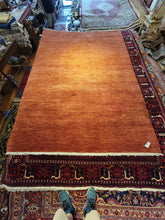 Load image into Gallery viewer, Hand Knotted Indian Gabbeh Rug (6&#39;5&quot; x 9&#39;4&quot;)