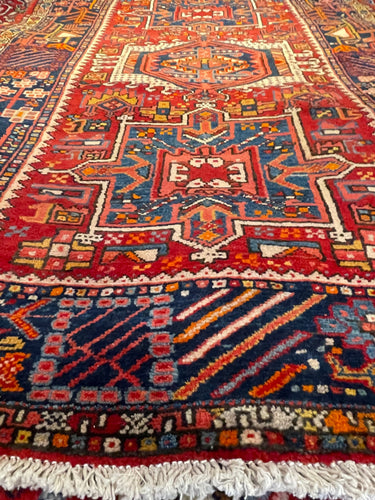 Vintage Hand Knotted Persian Gharajeh (3'6