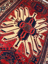 Load image into Gallery viewer, Hand Knotted Vintage Persian Gharajeh (4’11” x 7’2”)