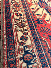 Load image into Gallery viewer, Hand Knotted Vintage Persian Gharajeh (4’11” x 7’2”)