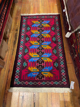 Load image into Gallery viewer, Hand Knotted Afghan Baluch (2'11" x 5'3")