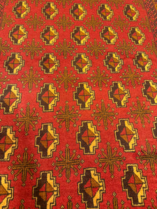 Hand Knotted Afghani Baluch Rug (4' x 7'4")