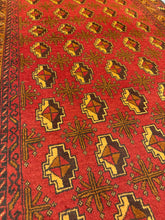 Load image into Gallery viewer, Hand Knotted Afghani Baluch Rug (4&#39; x 7&#39;4&quot;)