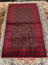 Load image into Gallery viewer, Hand Knotted Afghani Baluch Rug (4&#39; x 6&#39;9&quot;)