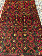 Load image into Gallery viewer, Hand Knotted Afghani Baluch Rug (3&#39;5&quot; x 6&#39;7&quot;)