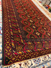 Load image into Gallery viewer, Hand Knotted Afghani Baluch Rug (3&#39;5&quot; x 6&#39;7&quot;)