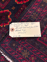Load image into Gallery viewer, Hand Knotted Afghani Baluch Rug (3&#39;9&quot; x 6&#39;5&quot;)