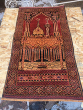 Load image into Gallery viewer, Vintage Hand Knotted Afghani Baluch (2'4" x 4'4")