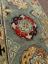 Load image into Gallery viewer, Hand Knotted Afghani Kazak Runner (2&#39; x 6&#39;)