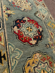Hand Knotted Afghani Kazak Runner (2' x 6')