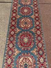 Load image into Gallery viewer, Hand Knotted Afghani Kazak Runner (2&#39; x 6&#39;)