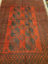 Load image into Gallery viewer, Hand Knotted Afghani Baluch (5&#39;4&quot; x 7&#39;8&quot;)