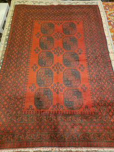 Hand Knotted Afghani Baluch (5'4" x 7'8")